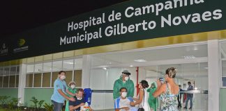 Covid-19: mais 10 pacientes recebem alta do hospital de campanha municipal