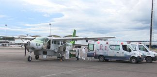Pacientes de Parintins são transferidos para Manaus em UTI aérea