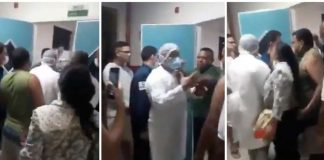 Família ataca médico para tirar suspeita de coronavírus de atestado de óbito; veja vídeo