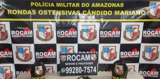 Rocam prende homem com arma de fogo e drogas na zona Sul