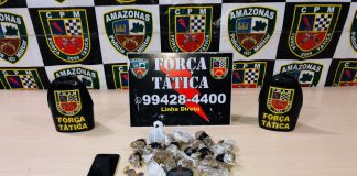 Força Tática prende homens com droga no bairro Novo Israel