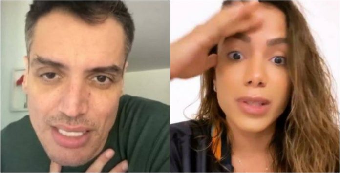 Leo Dias volta a vazar áudio de Anitta após quatro dias de silêncio