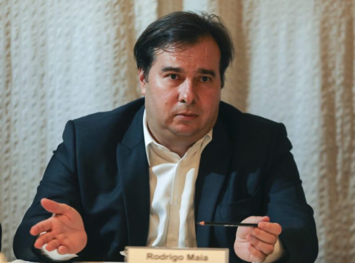 Presidente da Câmara dos Deputados, Rodrigo Maia, Brasilia,