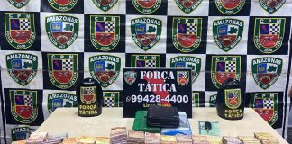 Força Tática prende homem com drogas e mais de R$49 mil