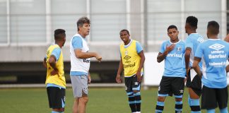 Grêmio encerra penúltimo dia de treinos físicos antes de ir à Criciúma