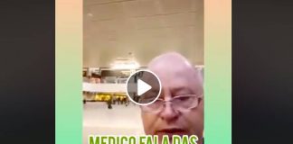 Médico distorce informações sobre a covid-19 em vídeo