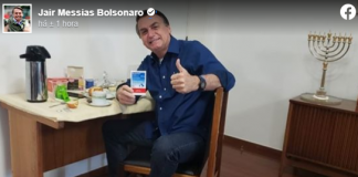 Bolsonaro diz que novo teste para covid-19 deu negativo
