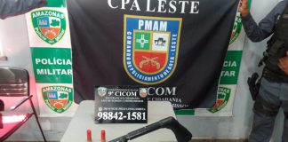 Após disparar com arma caseira na rua, homem é preso na zona Leste