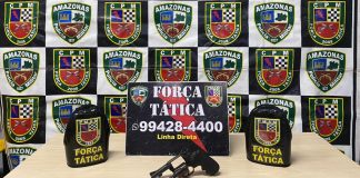 Homem armado ameaça pessoas em lanchonete e é preso em Manaus