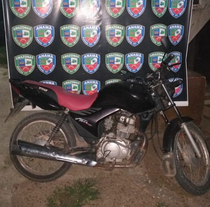 Moto roubada é apreendida durante operação no Amazonas