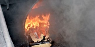 Uma tonelada de maconha apreendida é incinerada pela SSP-AM