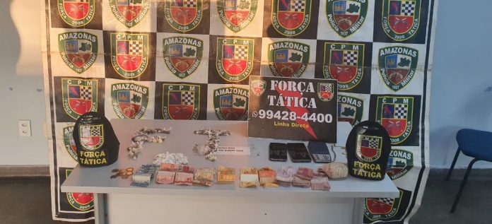 Foragido da Justiça e comparsa são presos com drogas na Praça 14
