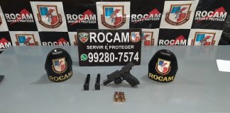 Durante operação no Amazonas, homem é flagrado com arma e munições
