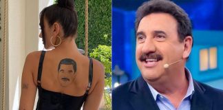 Dua Lipa mostra tatuagem e web vê o apresentador Ratinho
