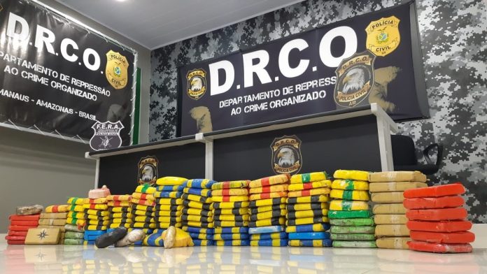 Polícia Civil apreende 130kg de cocaína avaliada em R$ 3 milhões