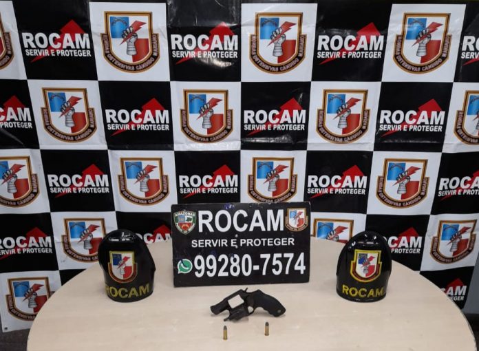 No Jorge Teixeira, homem é preso com arma e munições