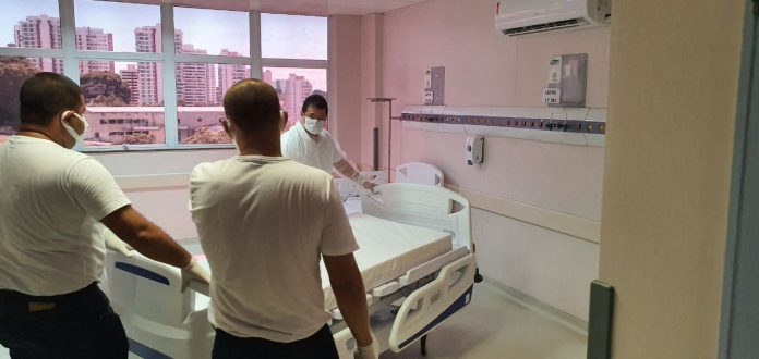 Mais de 400 leitos são disponibilizados em 10 dias para atendimento da covid-19
