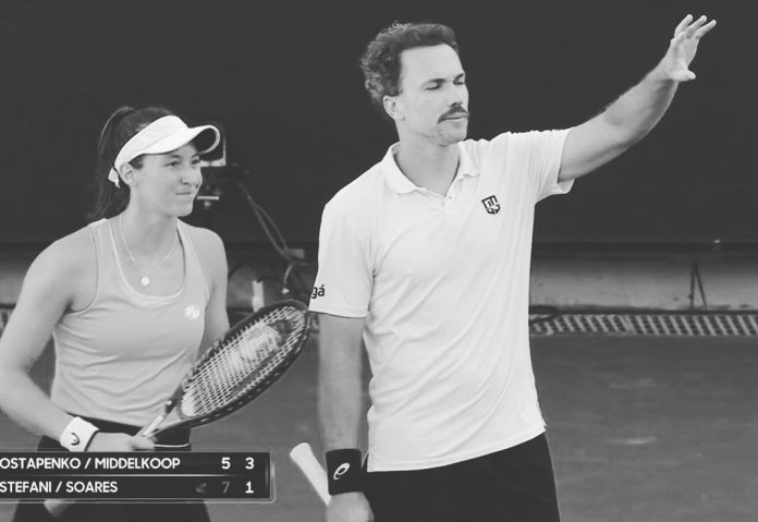 Bruno Soares e Luisa Stefani vencem na estreia das duplas mistas na Austrália