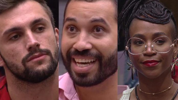 Arthur, Gilberto e Karol Conká formam o quarto paredão do 'BBB 21'