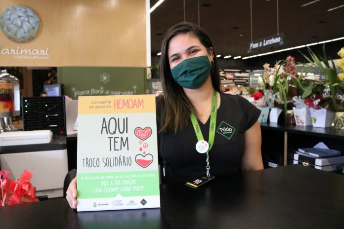 Campanha Troco Solidário: Grupo Nova Era repassa mais de R$ 118 mil para o Hemoam