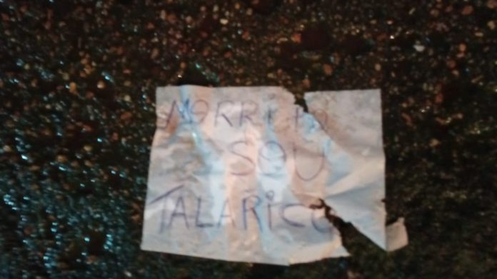 bilhete do assassino