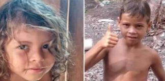 Irmãos indígenas encontrados na mata são transferidos para Manaus