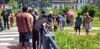crime em praça