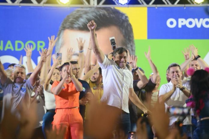Pesquisa aponta liderança de Wilson Lima no 2º turno com 58,1% de votos válidos