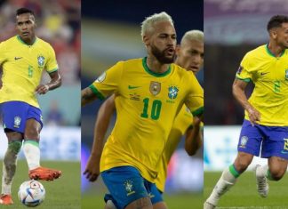 Alex Sandro se junta a Neymar e Danilo na lista de desfalques da partida contra Camarões