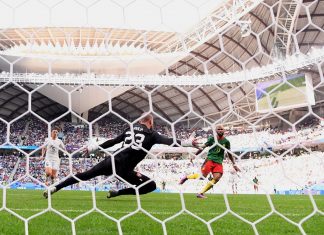 Camarões e Sérvia empatam em 3 a 3 em jogo eletrizante pelo Grupo G