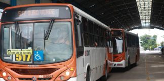Frota de ônibus será reforçada em dias de jogos da Seleção Brasileira na Copa