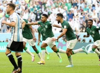 Virada histórica: Arábia Saudita vence Argentina em jogo emocionante