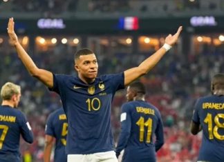 França vence Dinamarca e é a 1ª classificada para as oitavas de final