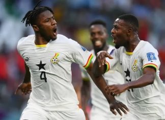 Gana vence Coreia do Sul e segue viva no Grupo H
