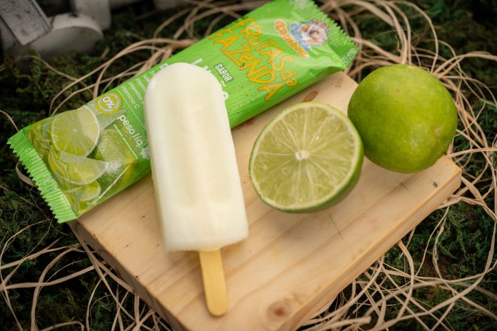 Grupo Gusta Mais lança linha de picolés ‘Frutas da Fazenda’