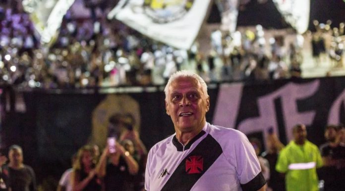 Maior ídolo do Vasco, Roberto Dinamite, morre aos 68 anos