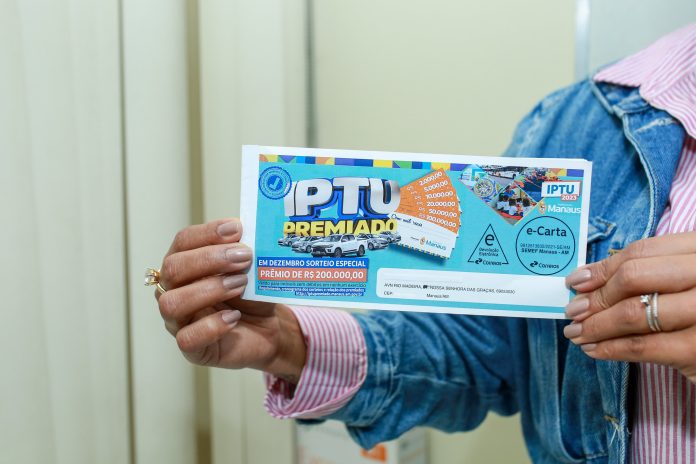 Prefeitura de Manaus inicia postagem dos carnês do IPTU 2023