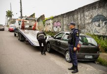 Fiscalização do Detran-AM recupera veículo em Manaus