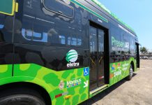 Manaus recebe primeiro ônibus 100% elétrico da região Norte