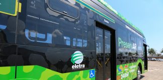 Manaus recebe primeiro ônibus 100% elétrico da região Norte