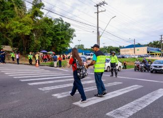 Ações de prevenção a acidentes de trânsito são intensificadas em Manaus